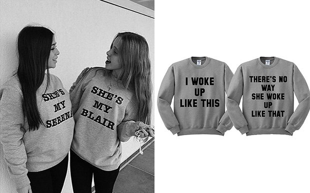 moletom para usar com a bff