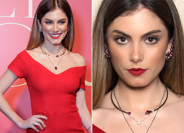 Bruna Hamú na festa de lançamento da novela A Lei do Amor