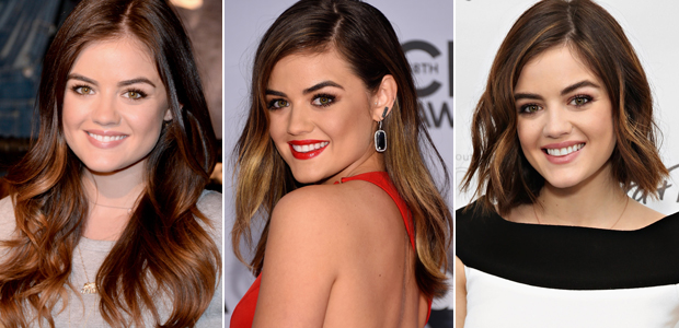 Lucy Hale cabelo