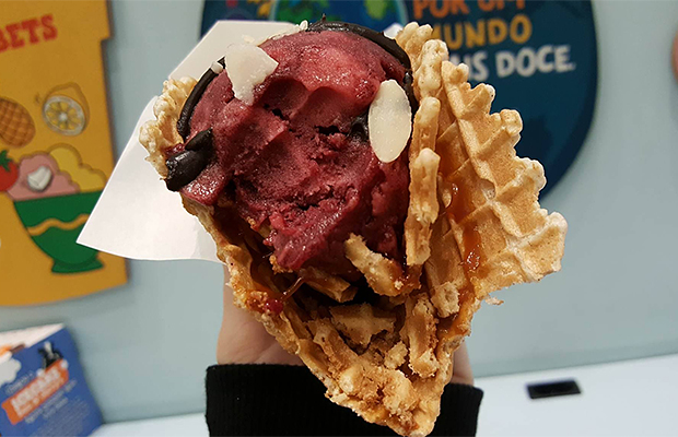 TESTAMOS! CHILL-aco, o taco doce recheado com sorvete da Ben & Jerry's