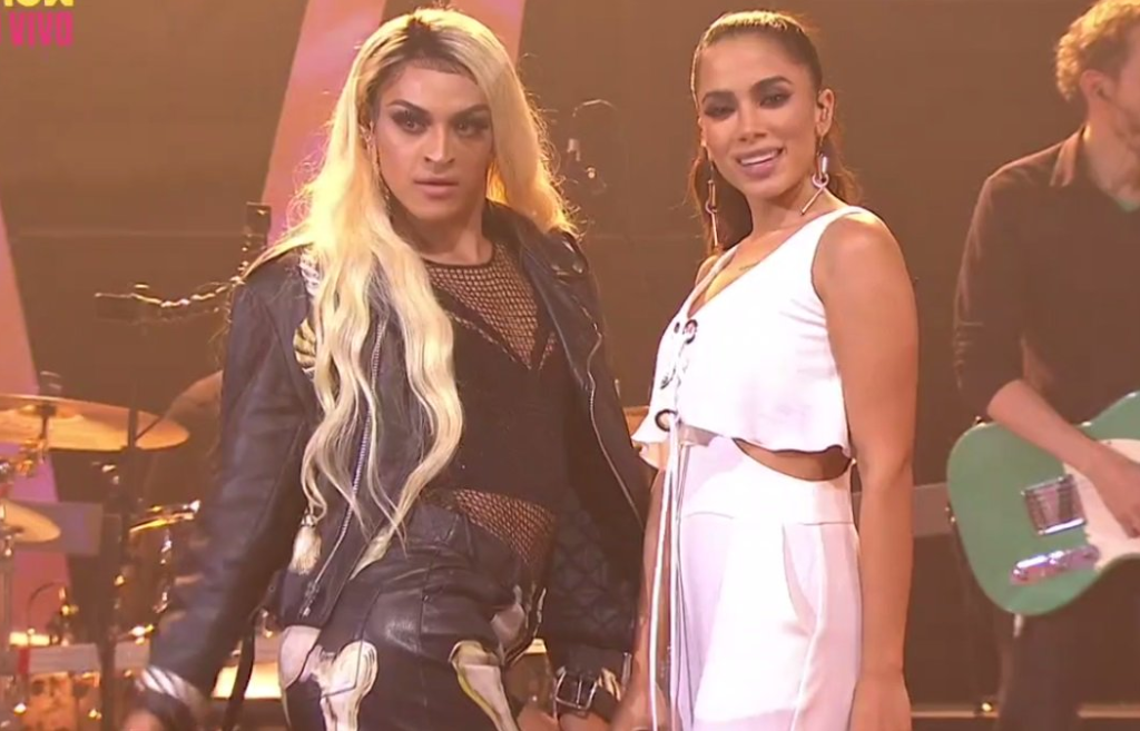 Anitta e Pabllo Vittar no Música Boa ao Vivo