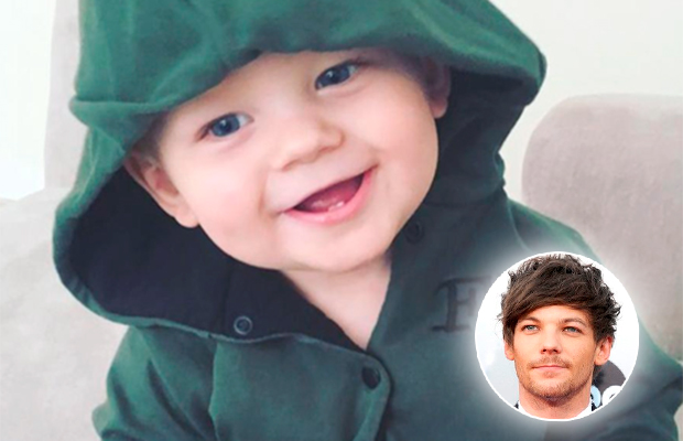 Esta foto do Louis com seu filho é a coisa mais fofa do mundo!