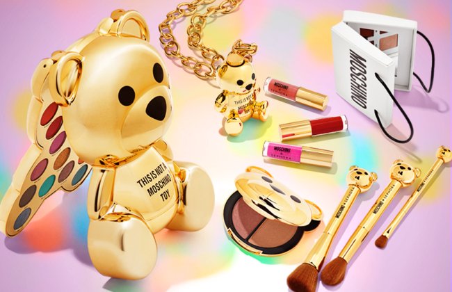 Nova coleção moschino em parceria com a sephora