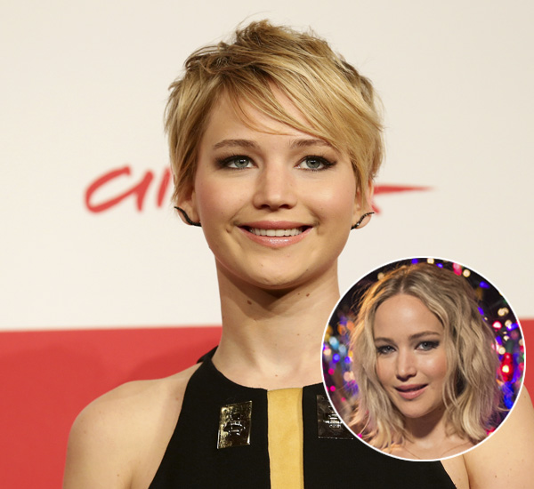 Jennifer Lawrence de pixie hair