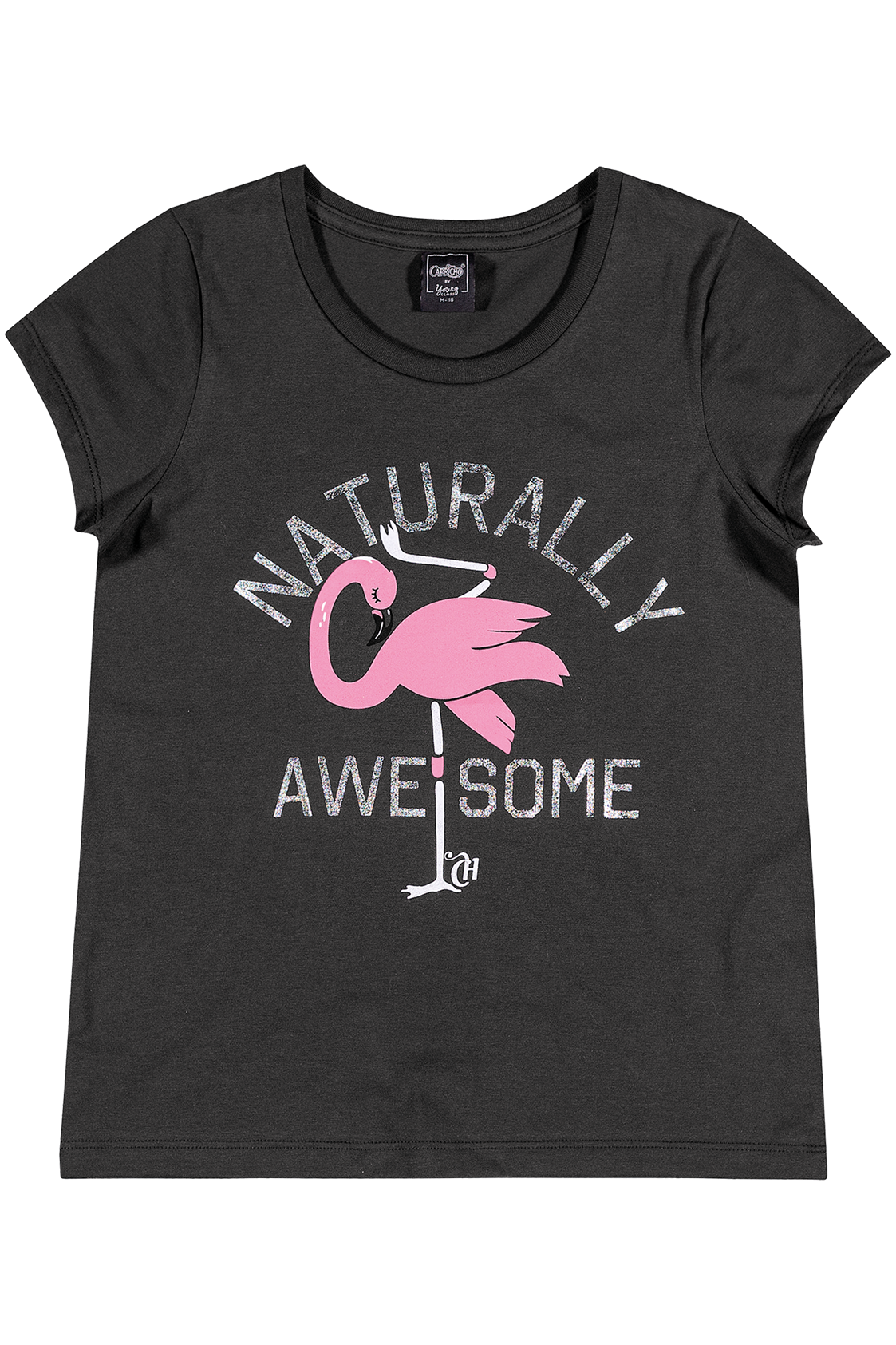 Blusa Naturally Awesome Preto_Young Class CAPRICHO