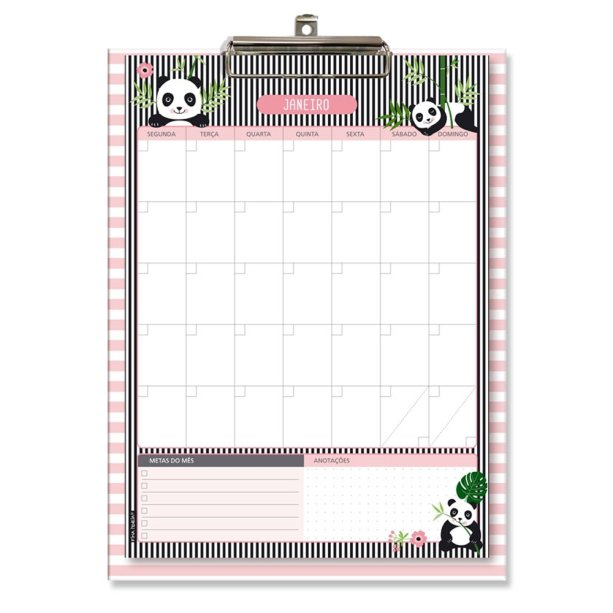 Calendário prancheta <a href="https://www.papelmagia.com.br/produto/calendario-permanente-prancheta-2019/230078-208868">Fina Ideia</a> (R$ 34,90*).