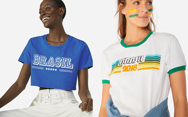 2- Cropped Amaro (R$ 59,90*); 3- T-shirt Amaro (R$ 79,90*). 2- Cropped Amaro (R$ 59,90*); 3- T-shirt Amaro (R$ 79,90*).