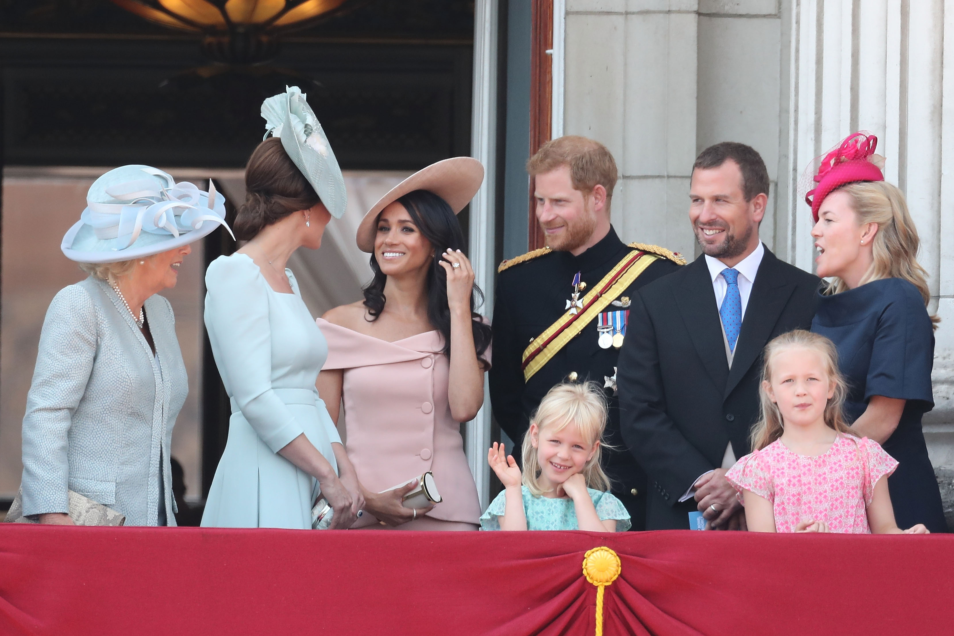 familia-real-meghan-markle-trooping-the-colour