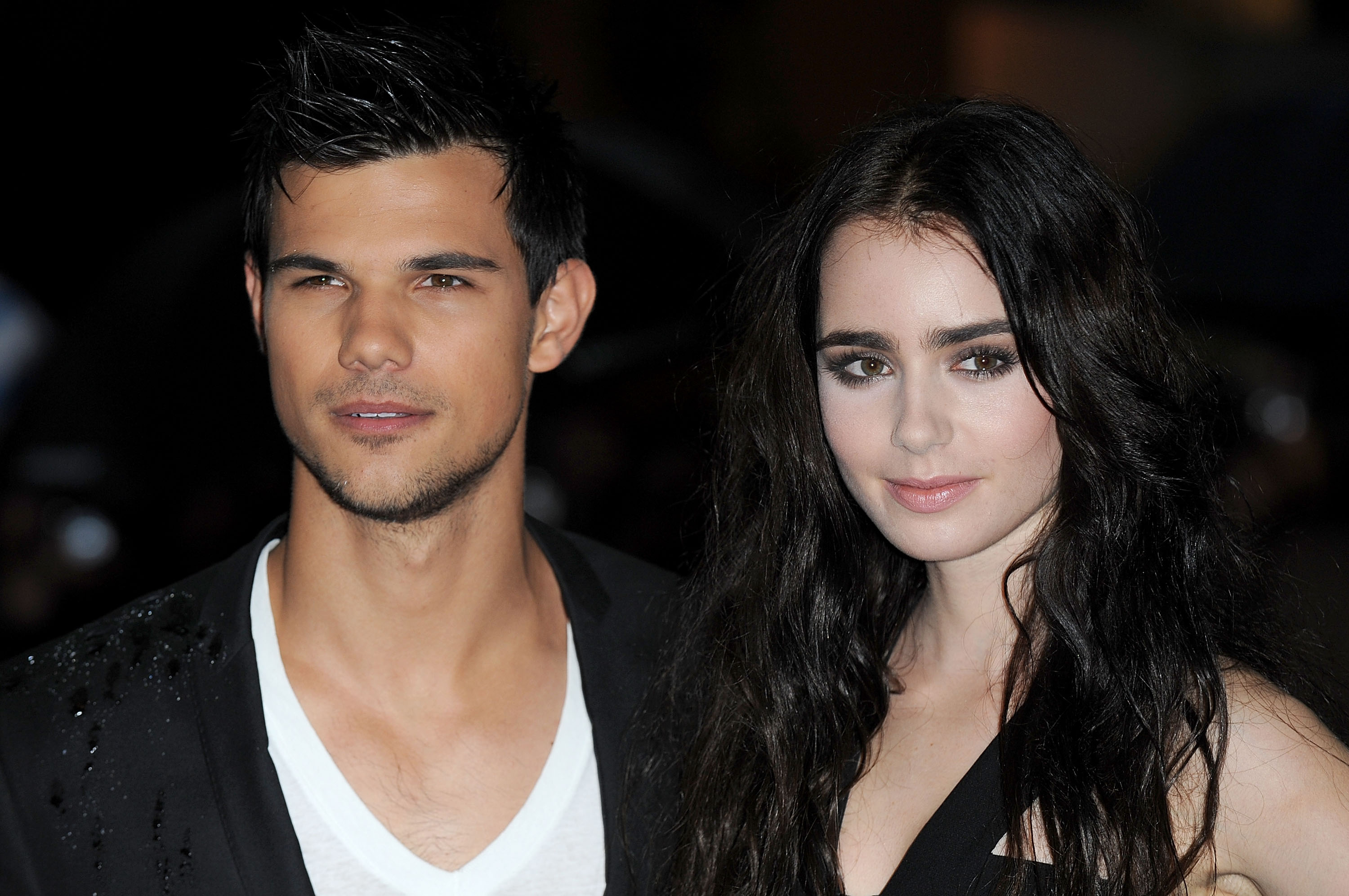 Lily Collins e Taylor Lautner