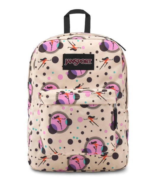 Toda a elasticidade da Sra. Incrível na estampa da mochila JanSport Os Incríveis 2 (R$ 189,90*).