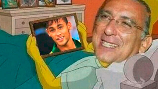 Meme Neymar e Galvão