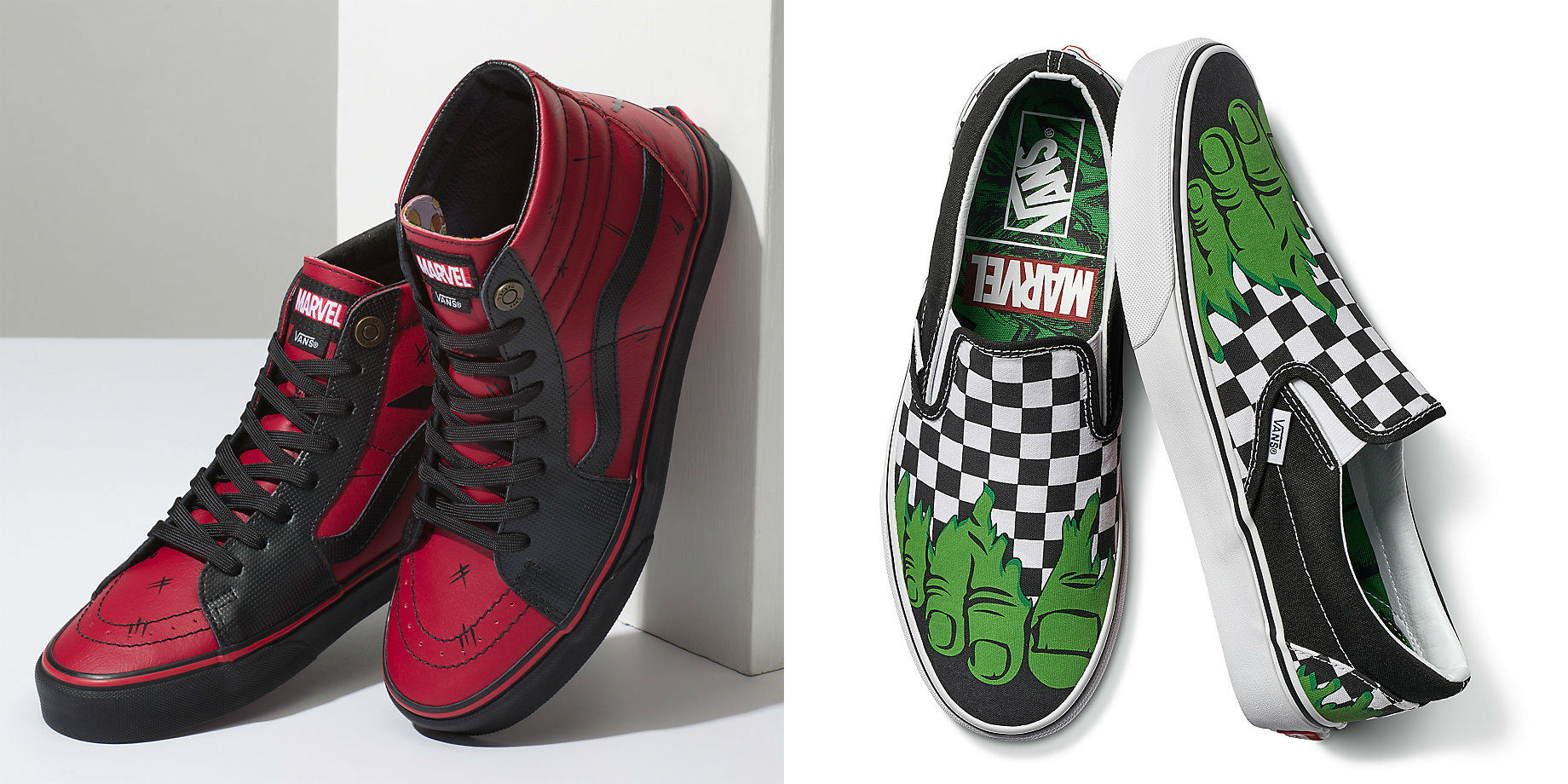 tenis-deadpool-hulk-vans-marvel