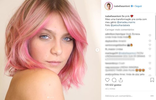 isabella-santoni-cabelo-rosa-transformacao