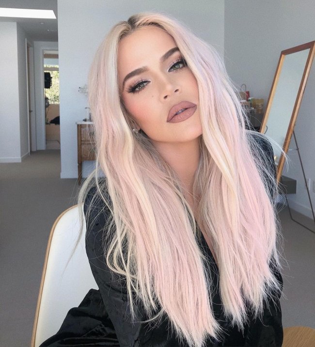 khloe-kardashian-cabelo-rosa