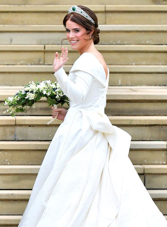 Princesa Eugenie em seu casamento