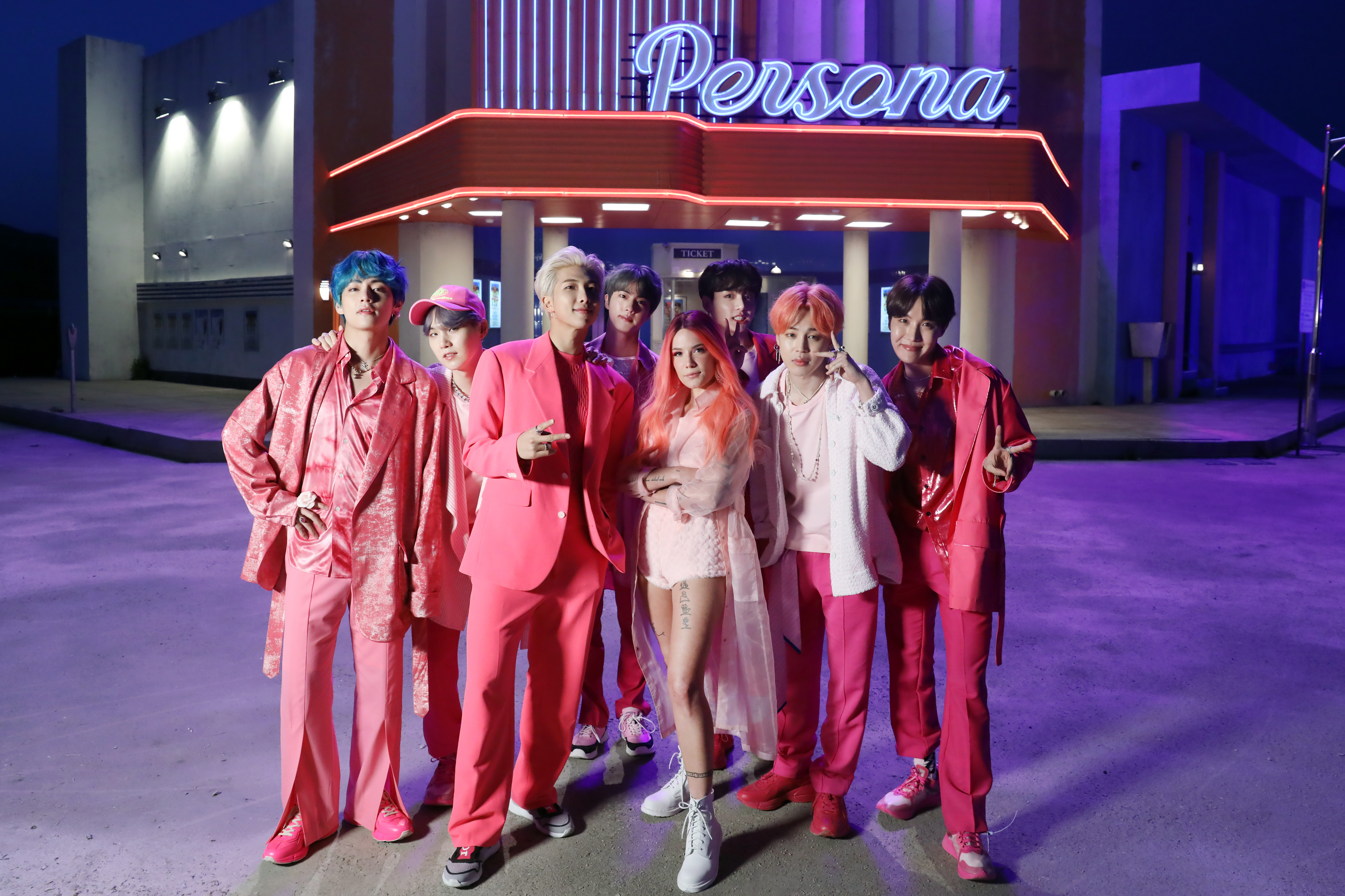 BTS and Halsey