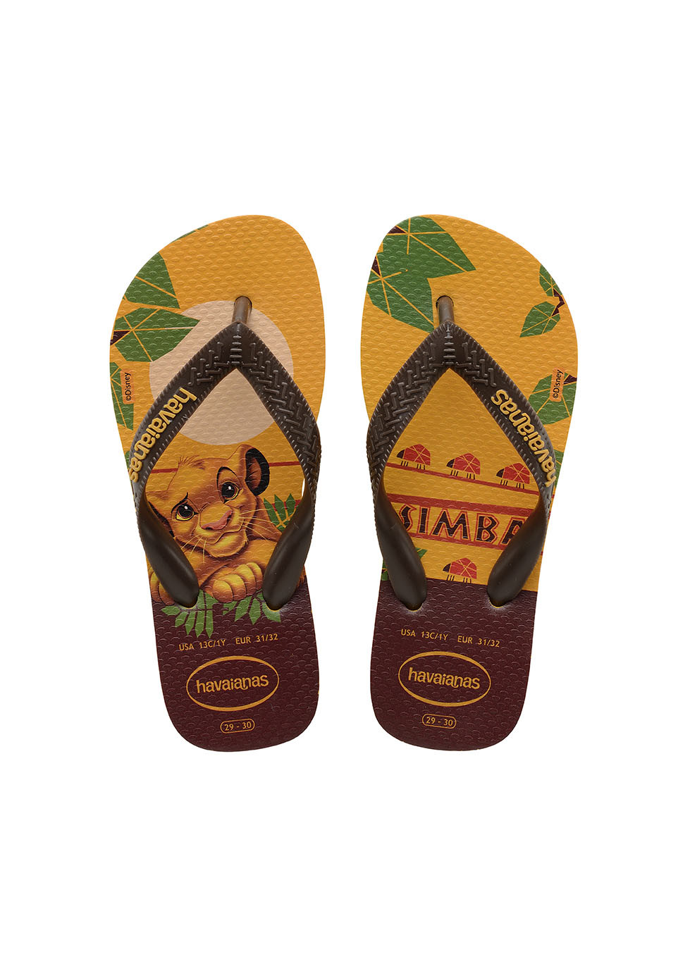 havaianas-o-rei-leão havaianas-o-rei-leão