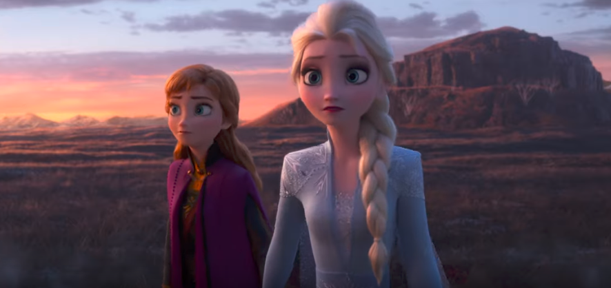 ana e elsa trailer frozen 2