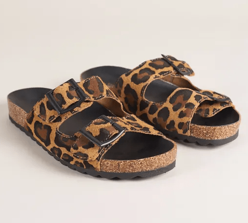 Birken de animal print da Via Mia (R$ 159*).