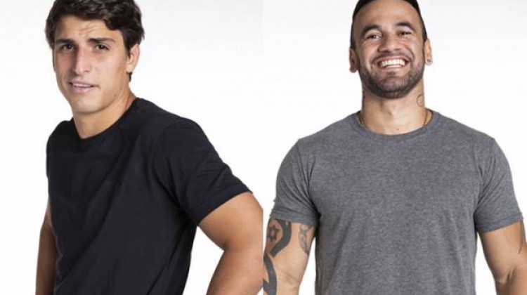 Felipe e Hadson foram o terceiro paredão do Big Brother Brasil 20