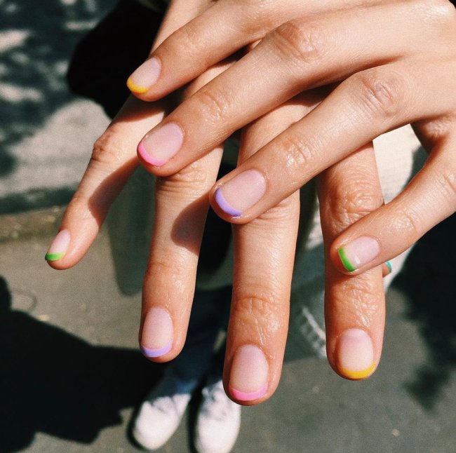 Inspirações de francesinha para bombar a nail art