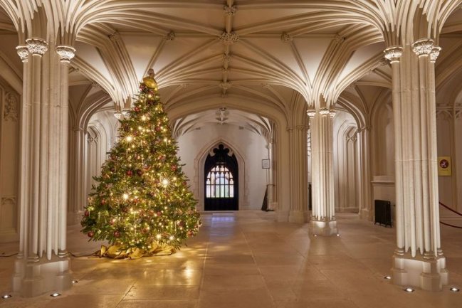 Natal da Rainha: é assim é a decoração natalina do Palácio de Windsor