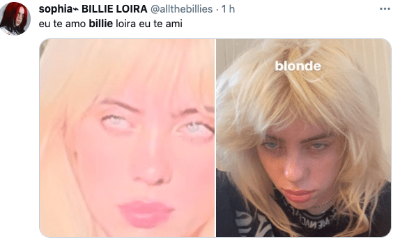 Internautas reagem a mudança de visual da Billie Eilish