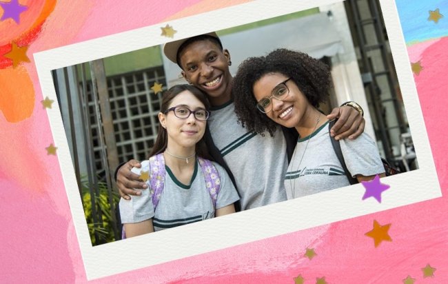 Uniforme escolar brasileiro representado na novela Malhação