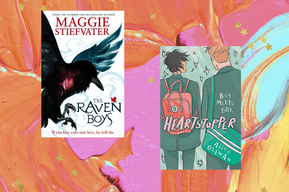 Capas de Livros: The Raven Boys, Heartstopper