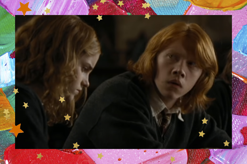 Rupert Grint como Ron Weasley em Harry Potter e o Cálice de Fogo