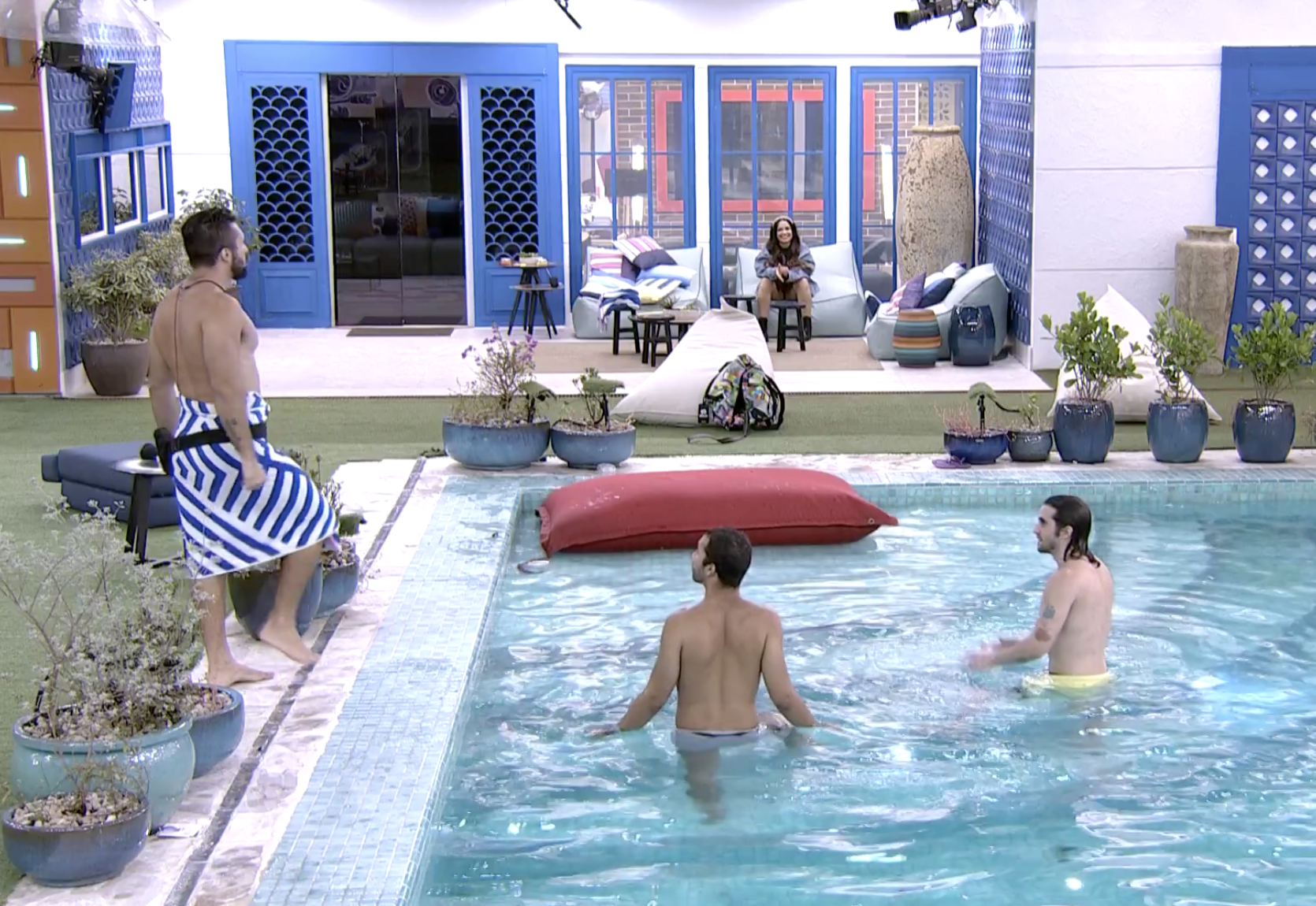 Arthur, Fiuk e Gilberto no BBB21