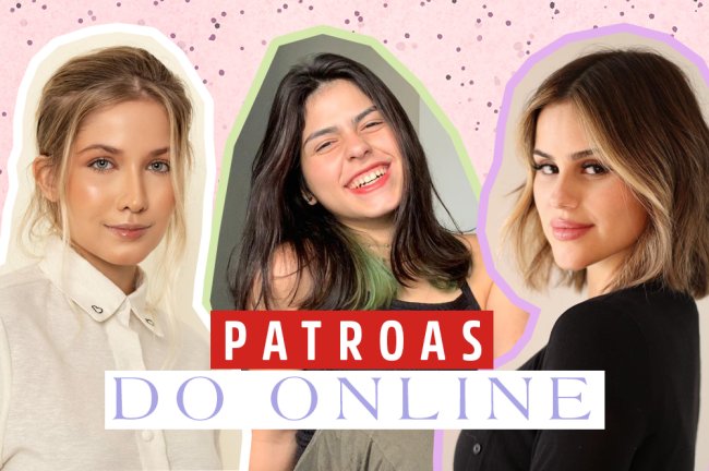 Montagem com as fotos de Mari Bonawitz, Barbara Coura e Isabela Matte