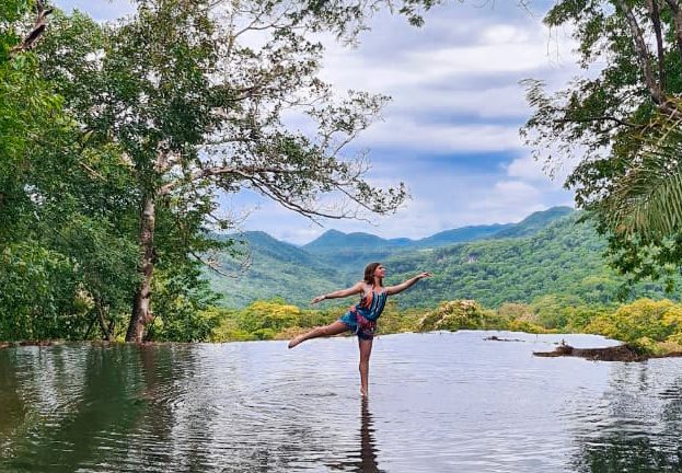 Fotografia de uma paisagem natural em 