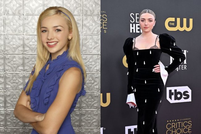 Peyton List criança e adulta