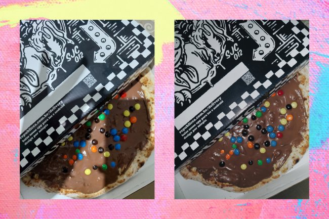 Blog da galera dicas de fotos Fotos de pizza de chocolate com confeitos coloridos
