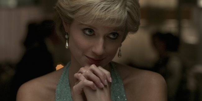 TheCrown_S05_Image_104 Princesa Diana em The Crown, com vestido azul