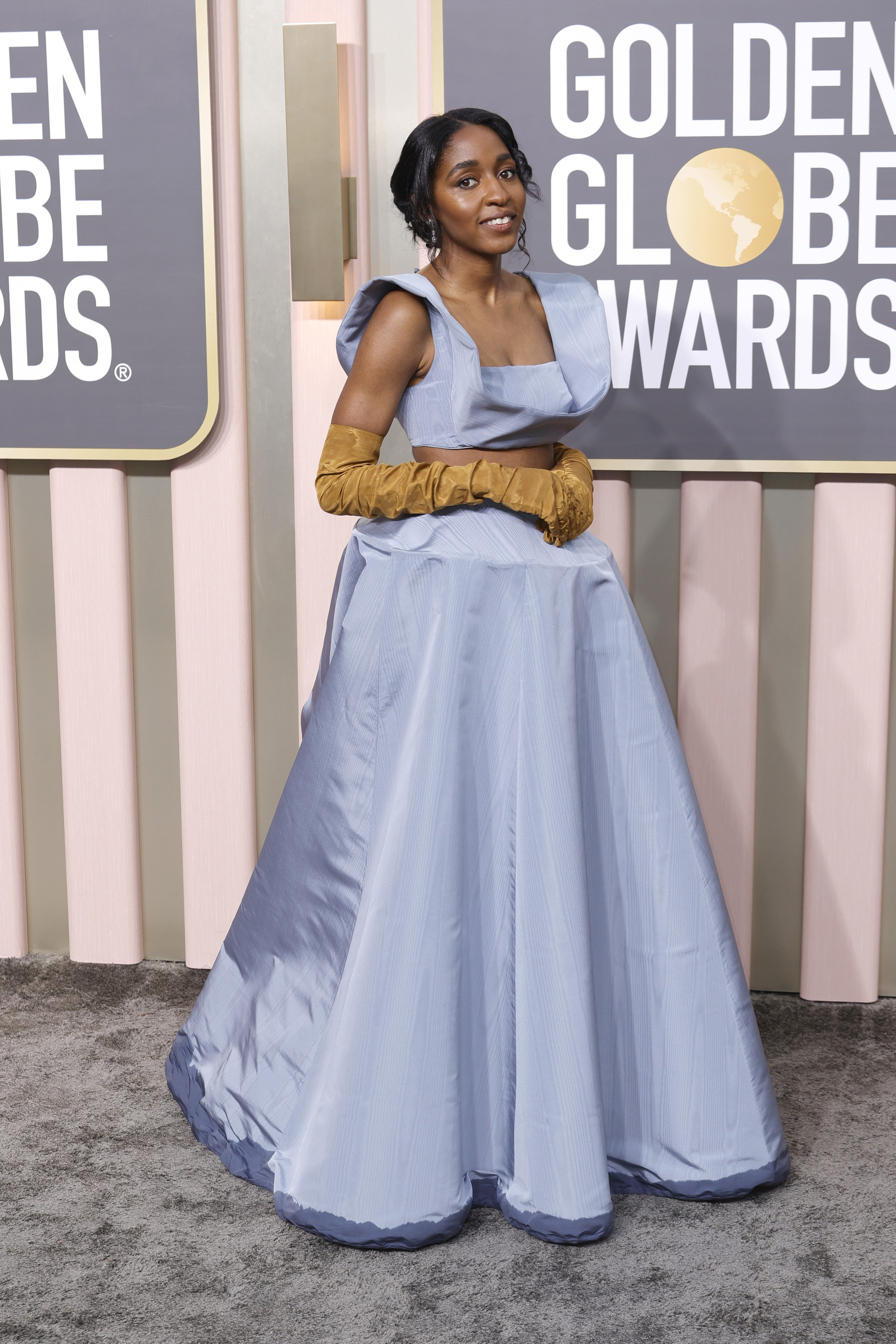 80th Annual Golden Globe Awards – Arrivals Ayo Edebiri no Globo de Ouro 2023