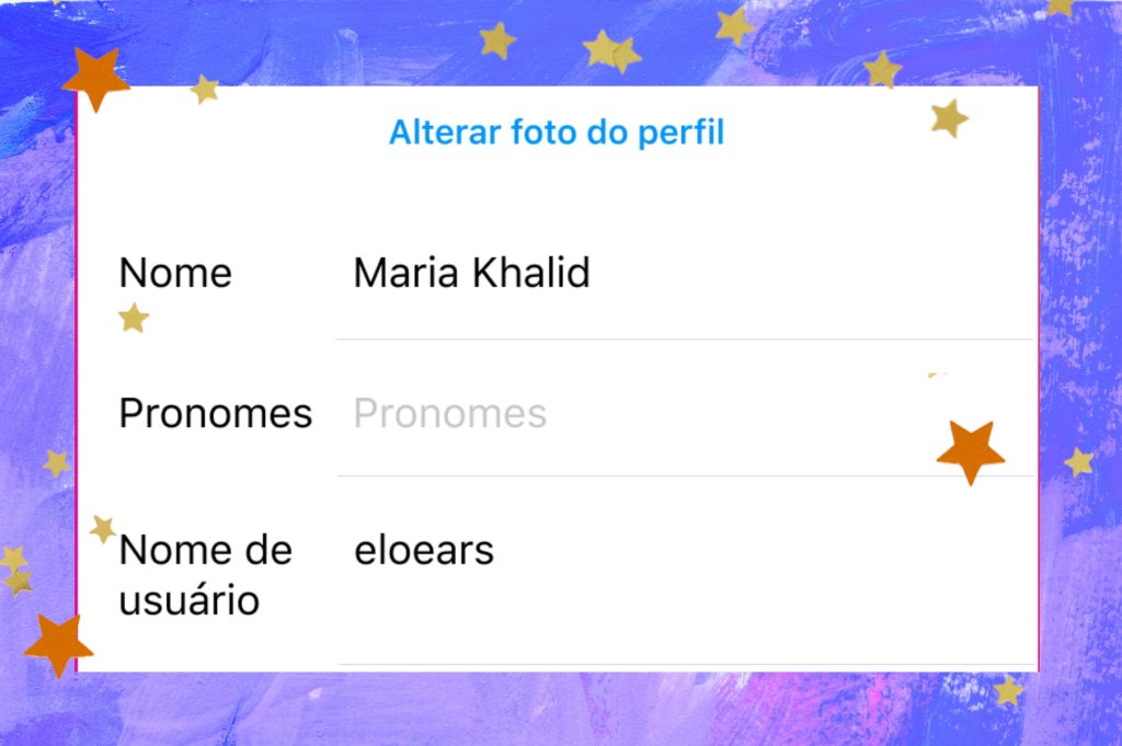 print instagram pronomes