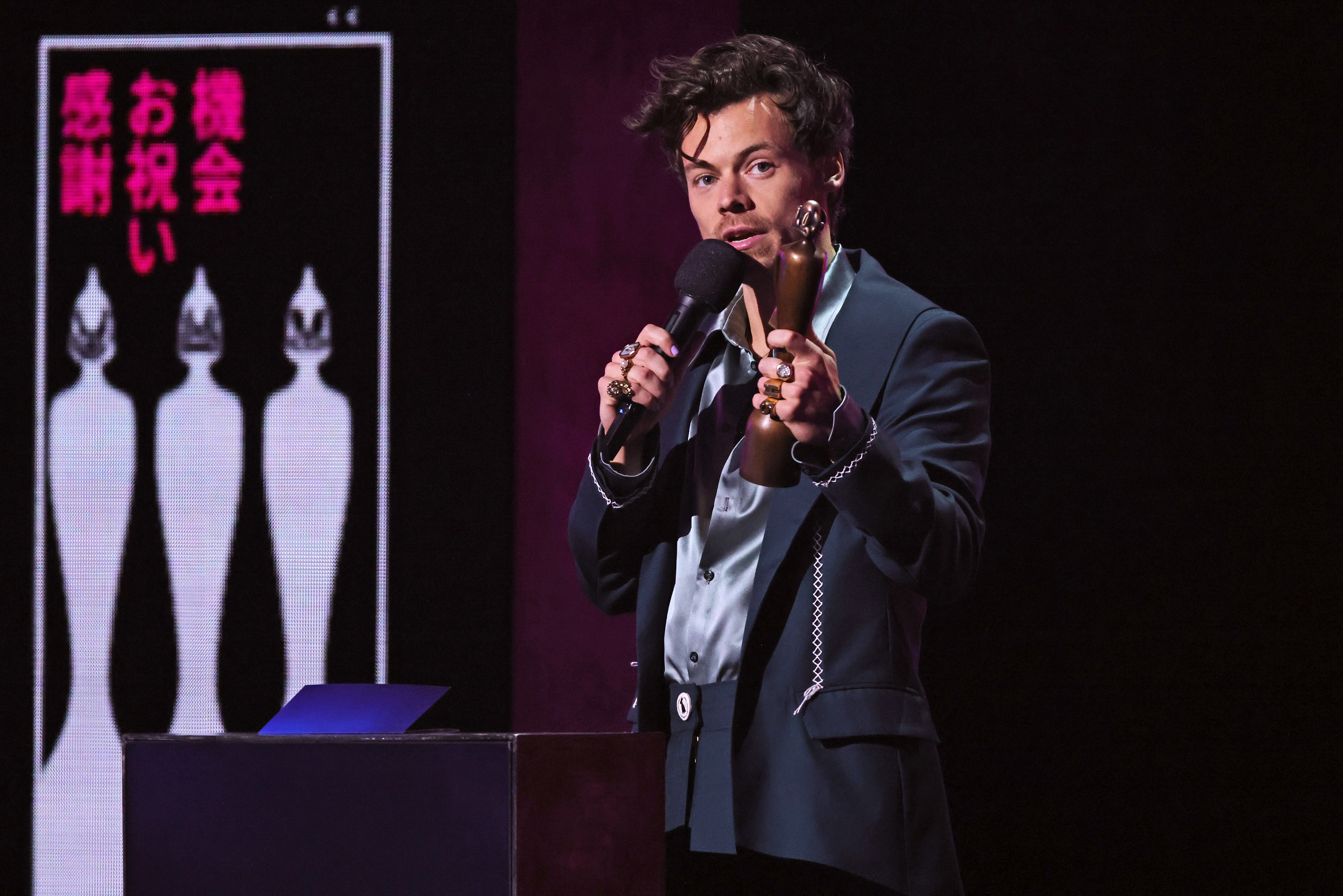 The BRIT Awards 2023 – Show Harry Styles no BRIT Awards 2023