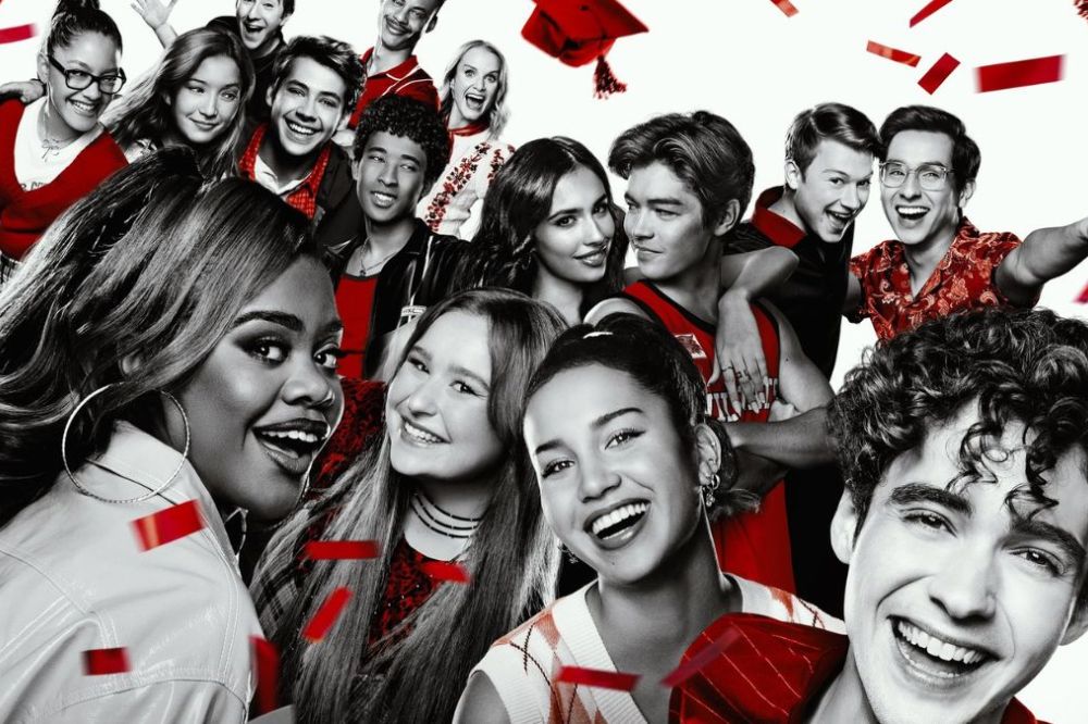 Imagem promocional da quarta e última temporada da série de High School Musical.