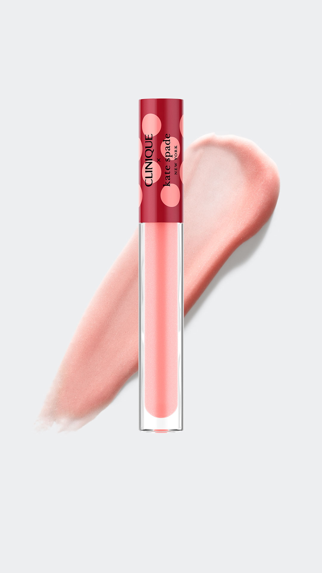 Gloss da coleção da Clinique com a Kate Spade na cor Airkiss