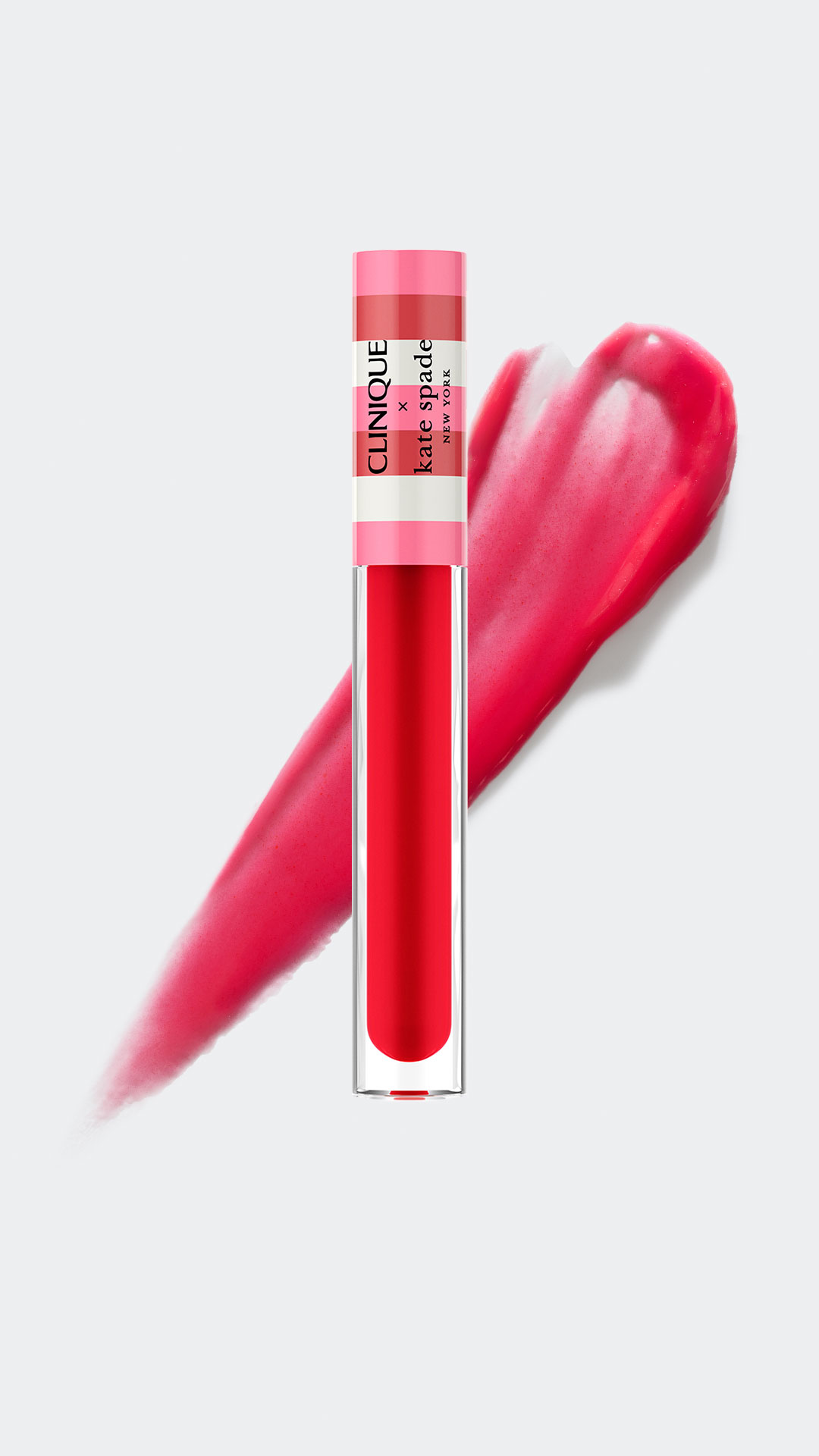 Gloss da coleção da Clinique com a Kate Spade na cor Juicy Apple