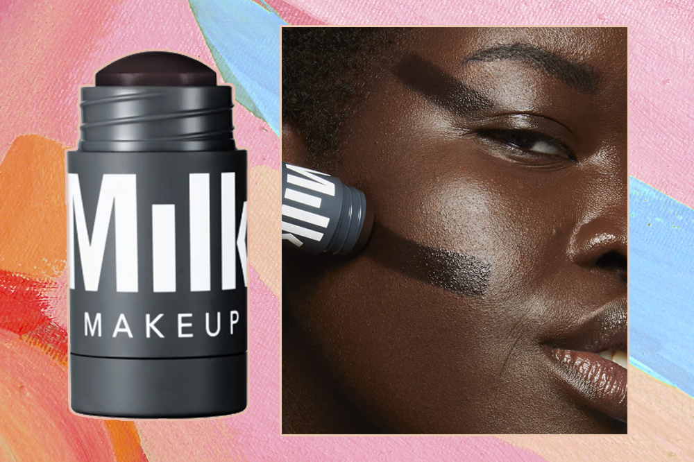 contorno-escuro-pele-retinta-milk-makeup- Contorno em stick para pele retinta da Milk Makeup na cor 'Sizzle'