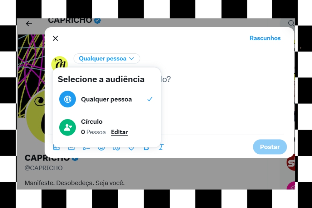 x.twitter vai desativar a opção da roda