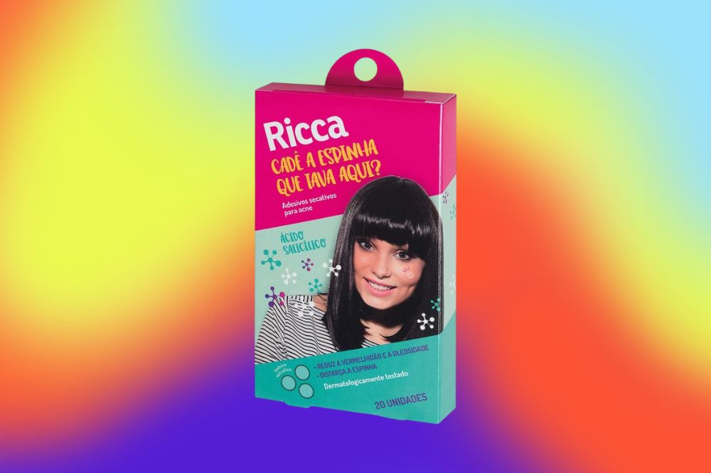 Adesivo Secativo para Acne, Ricca, Transparente Adesivo Secativo para Acne, Ricca, Transparente
