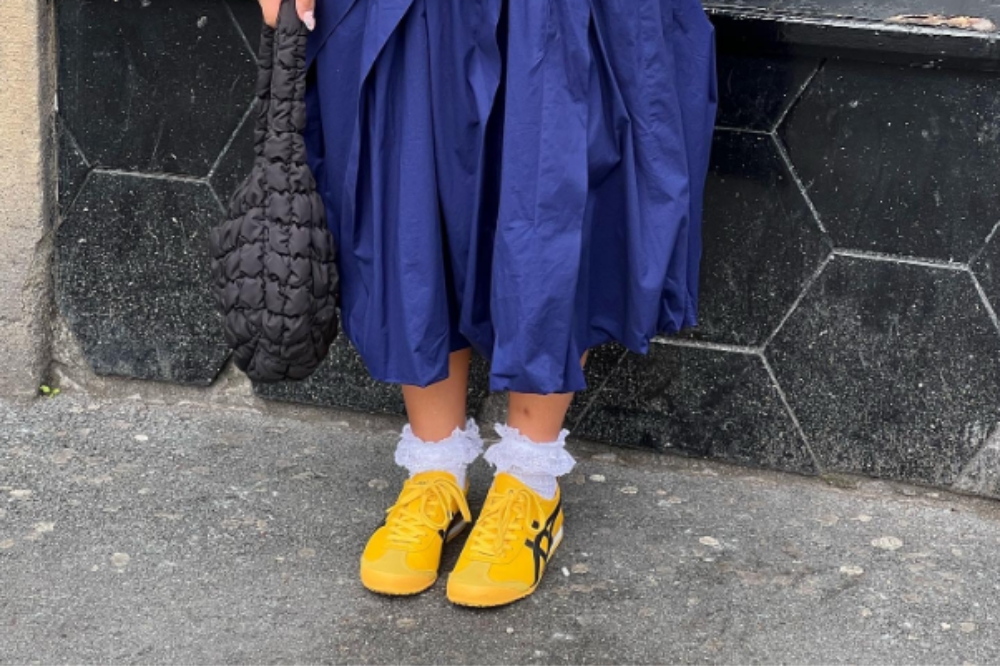 Tênis amarelo Mexico 66 Onitsuka Tiger