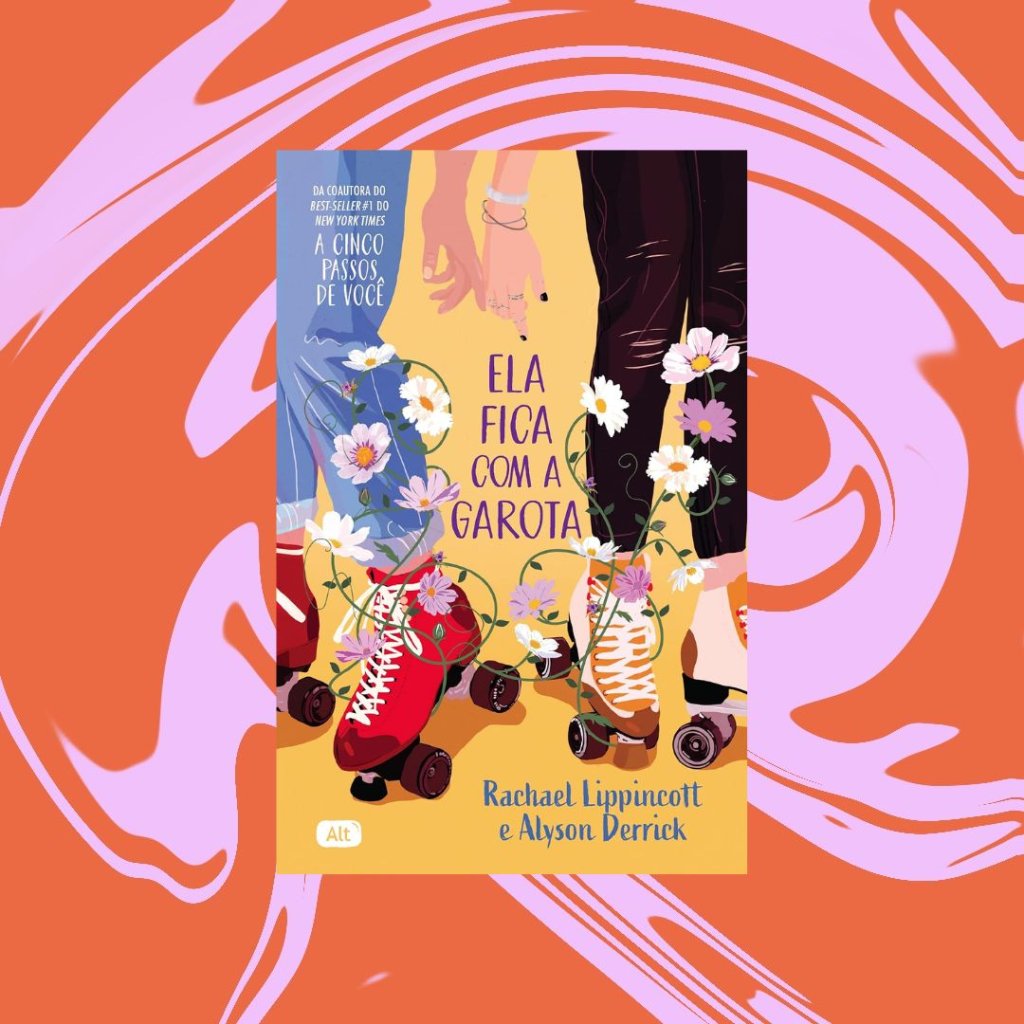 Capa do livro "Ela fica com a garota"