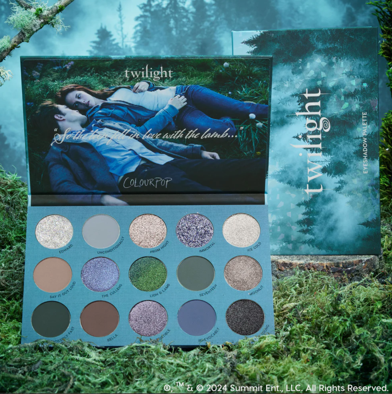 Produto da coleção de Crepúsculo da ColourPop