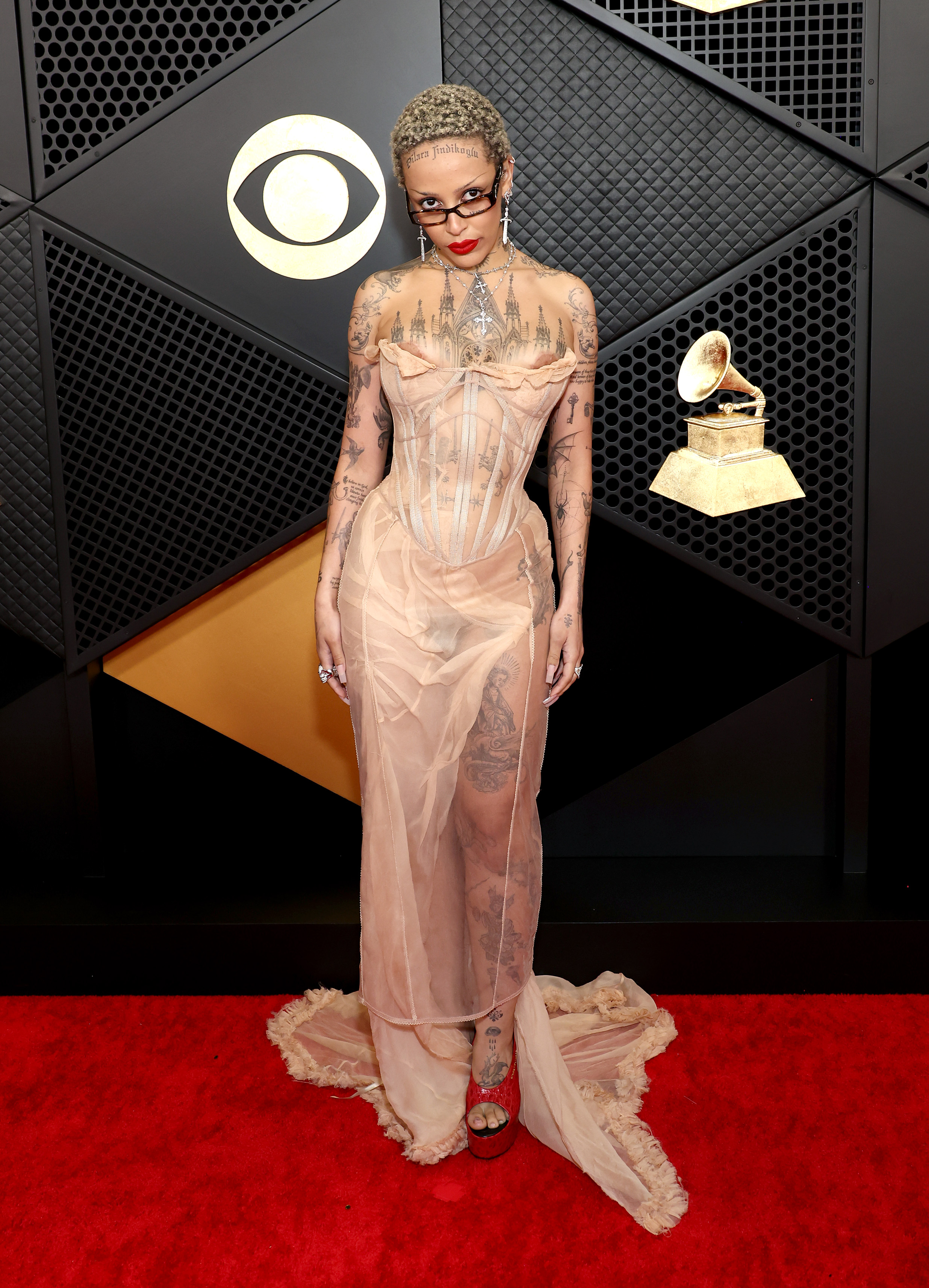 Doja Cat no Grammy 2024