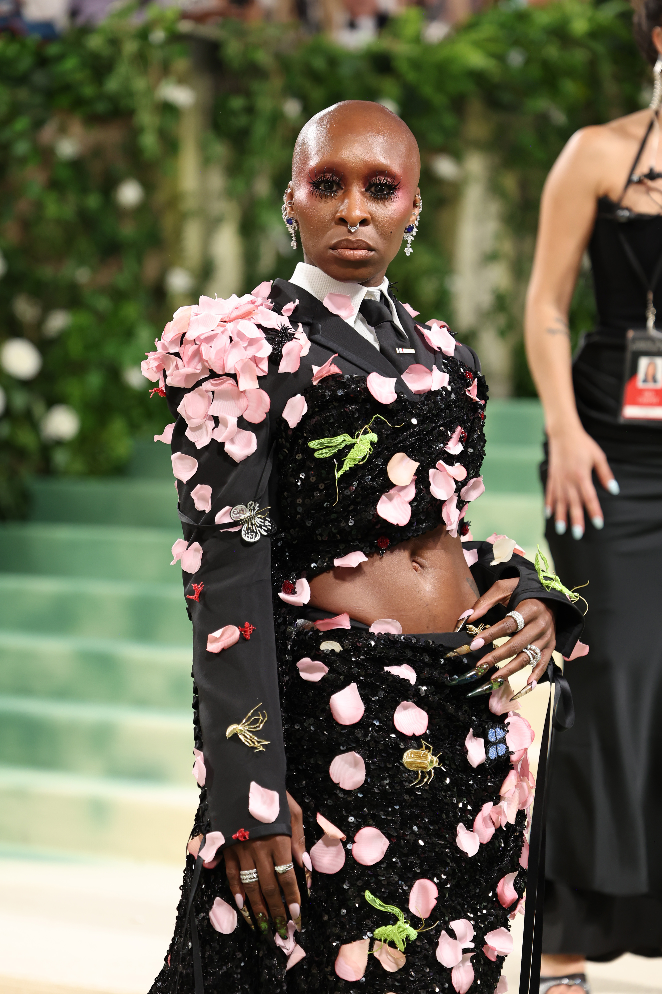 Cynthia Erivo no tapete do Met Gala 2024 Cynthia Erivo no tapete do Met Gala 2024